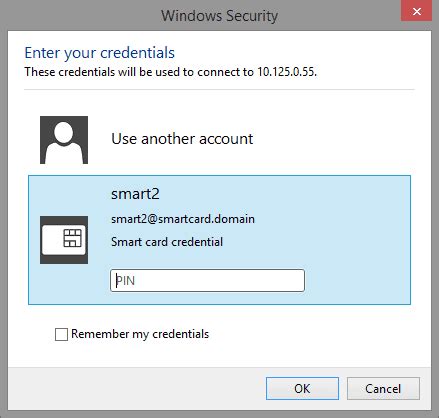 connect a smart card error windows 10|smart card authentication error.